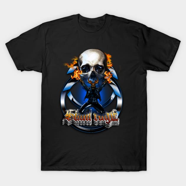 Skull Rage T-Shirt by monoguru